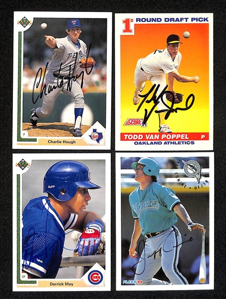 Lot of (400+) Mostly Baseball-Related Signed Cards w. Yogi Berra, Andy Pettitte, Johnny Damon, Andre Dawson, Fernando Valenzuela, Billy Wagner, Billy Gardner, + (JSA Auction Letter)