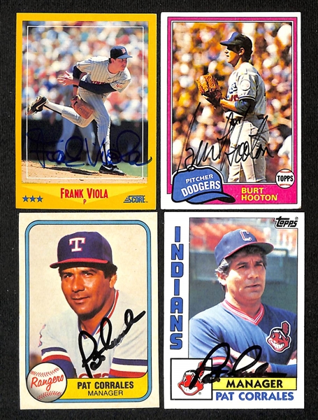 Lot of (400+) Mostly Baseball-Related Signed Cards w. Yogi Berra, Andy Pettitte, Johnny Damon, Andre Dawson, Fernando Valenzuela, Billy Wagner, Billy Gardner, + (JSA Auction Letter)