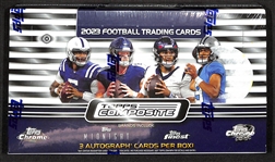 2023 Topps Composite Football Sealed Hobby Box (3 Autographs per Box)