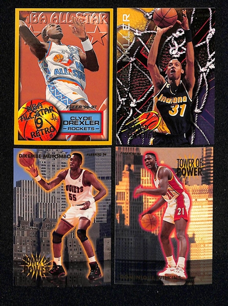 Lot of (200+) 1990s Basketball Mostly Insert Cards w. 1996-97 Skybox Premium Kobe Bryant Rookie , +