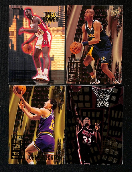 Lot of (200+) 1990s Basketball Mostly Insert Cards w. 1996-97 Skybox Premium Kobe Bryant Rookie , +