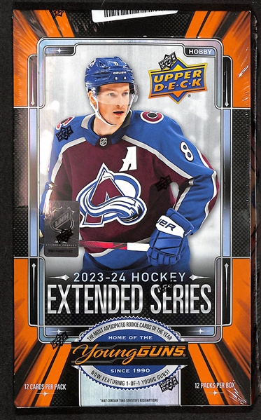 2023-24 Upper Deck Extended Series Hockey Sealed Hobby Box (Logan Cooley & Adam Fantilli Young Guns)