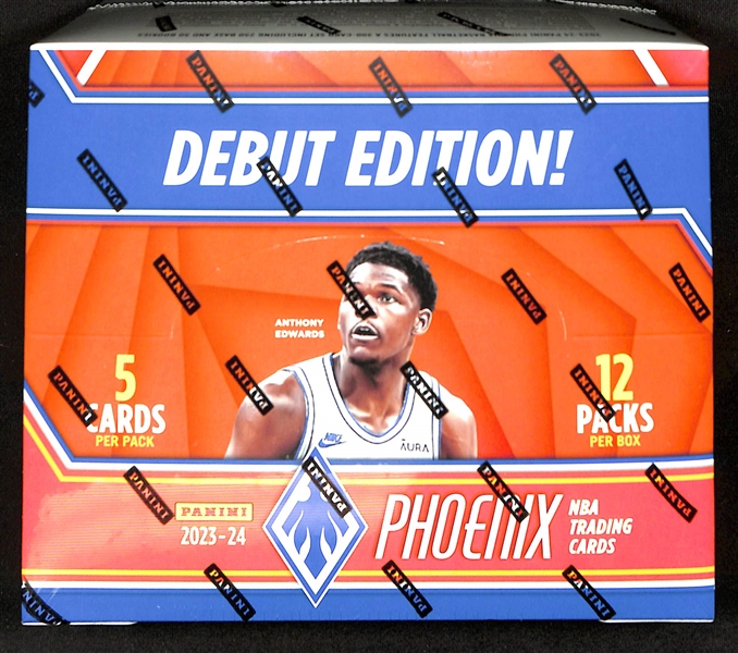 Sealed 2023-24 Phoenix Basketball International Hobby Box (Look For Rare Inserts and Parallels)