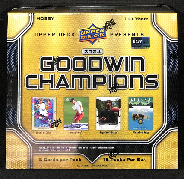 2024 Upper Deck Goodwin Champions Sealed Hobby Box 