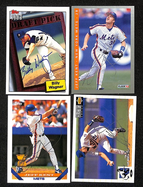 Lot of (325+) Signed Baseball Cards inc. (2) Fernando Valenzuela, (2) Jose Conseco, Dave Parker, + (JSA Auction Letter)