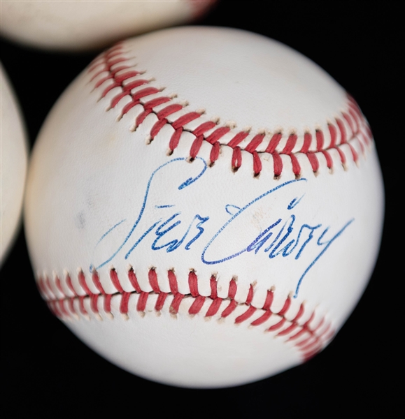Lot of (5) Signed Baseballs w. (2) Billy Williams (HOF) & Rollie Fingers (HOF) - JSA Auction Letter