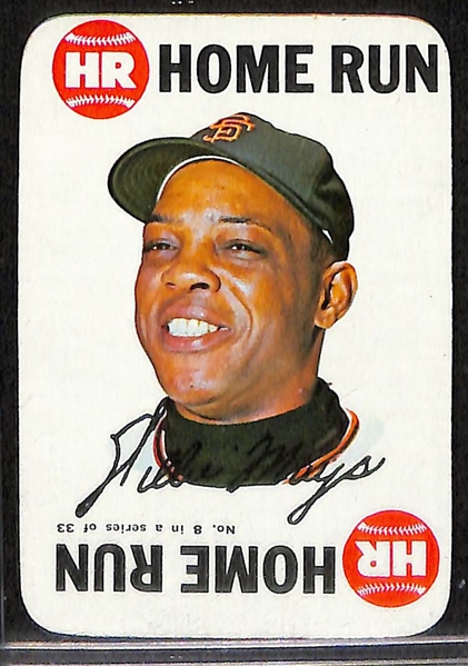 Lot of (4) Topps Willie Mays Baseball Cards w. 1958 Topps Willie Mays #5