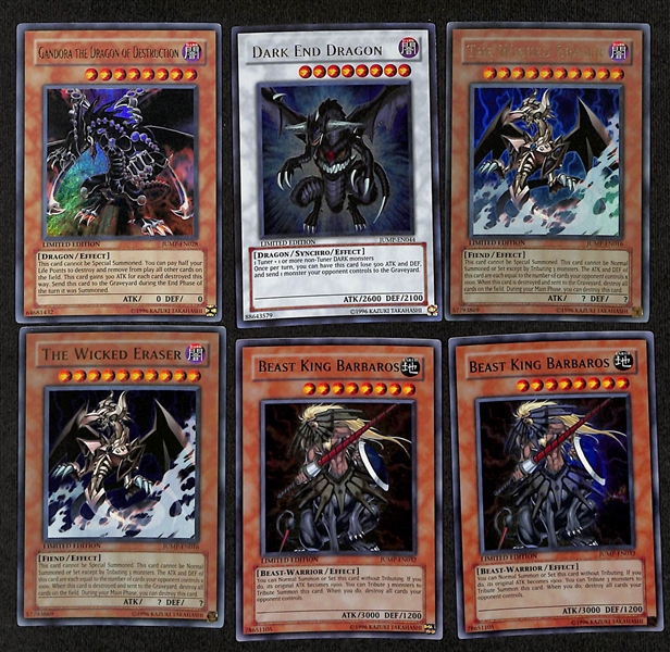 Lot of (40) Yu-Gi-Oh Shonen Jump Magazine Promo Cards inc. Dark Magician EN049, (2) Victory Dragon, Chimeratech Fortress Dragon, (2) The Wicked Avatar, +