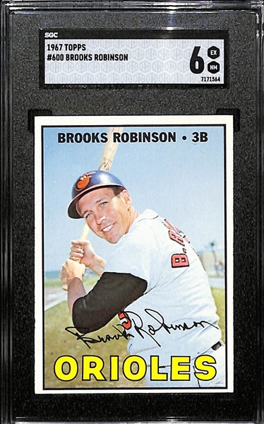 1967 Topps Brooks Robinson (SP High #) #569 Graded SGC 6