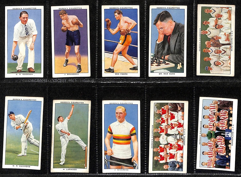 1937 Ogden's Champions of 1936 w. Jesse Owens