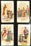 1892 Singer Mfg Co Costumes of All Nations Complete Set of (36) Cards