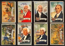 1956 Topps US Presidents Complete Set of (36) Trading Cards from George Washington to Dwight Eisenhower