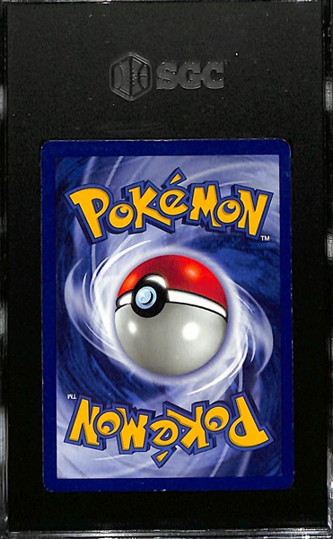 1999 Pokemon Base Set Shadowless Charizard Holographic Graded SGC 4