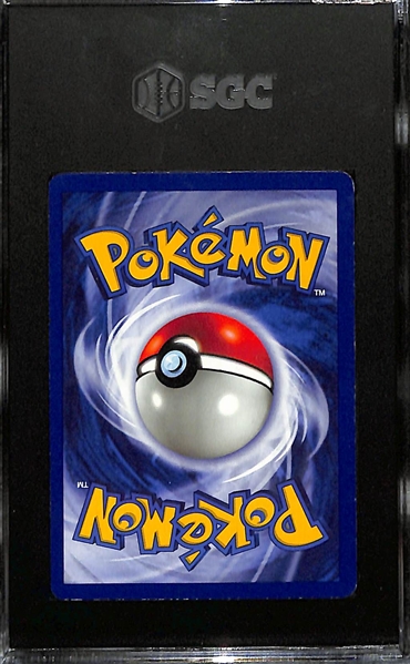 1999 Pokemon Base Set Shadowless Blastoise Holographic Graded SGC 5