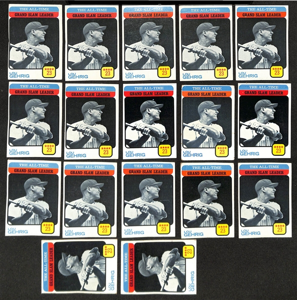 Lot of (1200+) Assorted 1973 Topps Baseball Cards Between Card #451-660 w. (15) Juan Marichal & Multiple All-Time Leader Cards