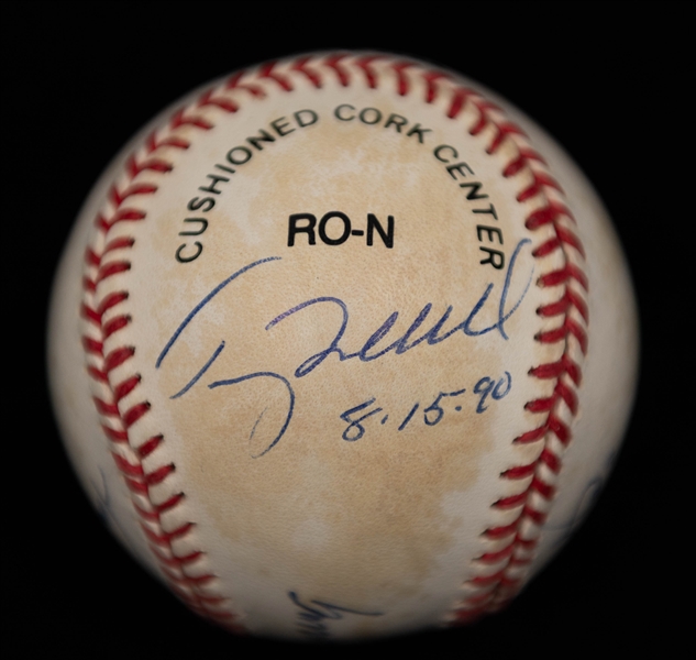 Philadelphia Phillies Perfect Game Signed Baseball w. Roy Halladay, Tommy Greene, Rick Wise, Jim Bunning, Terry Mulholland, +(JSA Auction Letter)