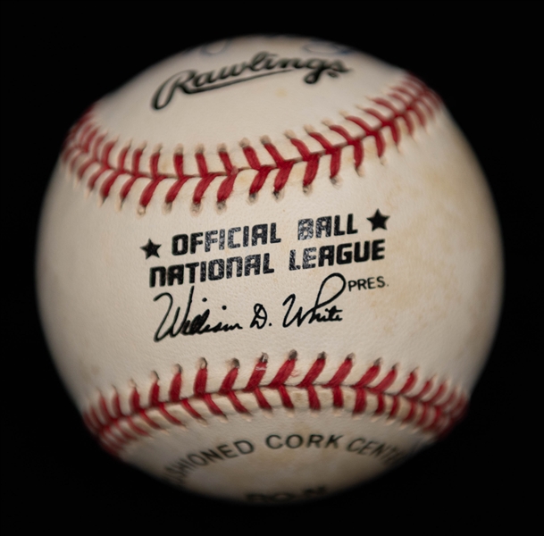 Philadelphia Phillies Perfect Game Signed Baseball w. Roy Halladay, Tommy Greene, Rick Wise, Jim Bunning, Terry Mulholland, +(JSA Auction Letter)