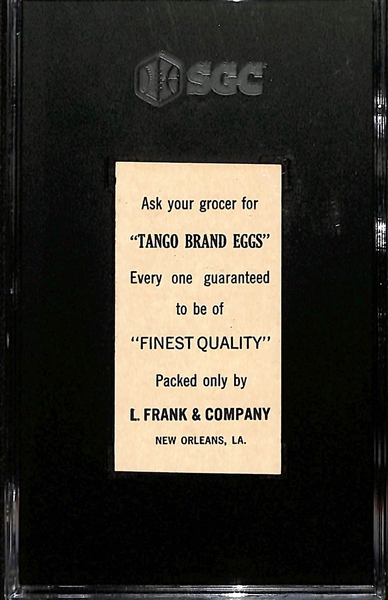 1916 Tango Eggs Hugh Jennings (HOF) Graded SGC 4