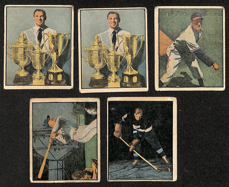 Lot of (40) 1960 Fleer Baseball Cards w. Babe Ruth & a 1980 Topps Rickey Henderson RC