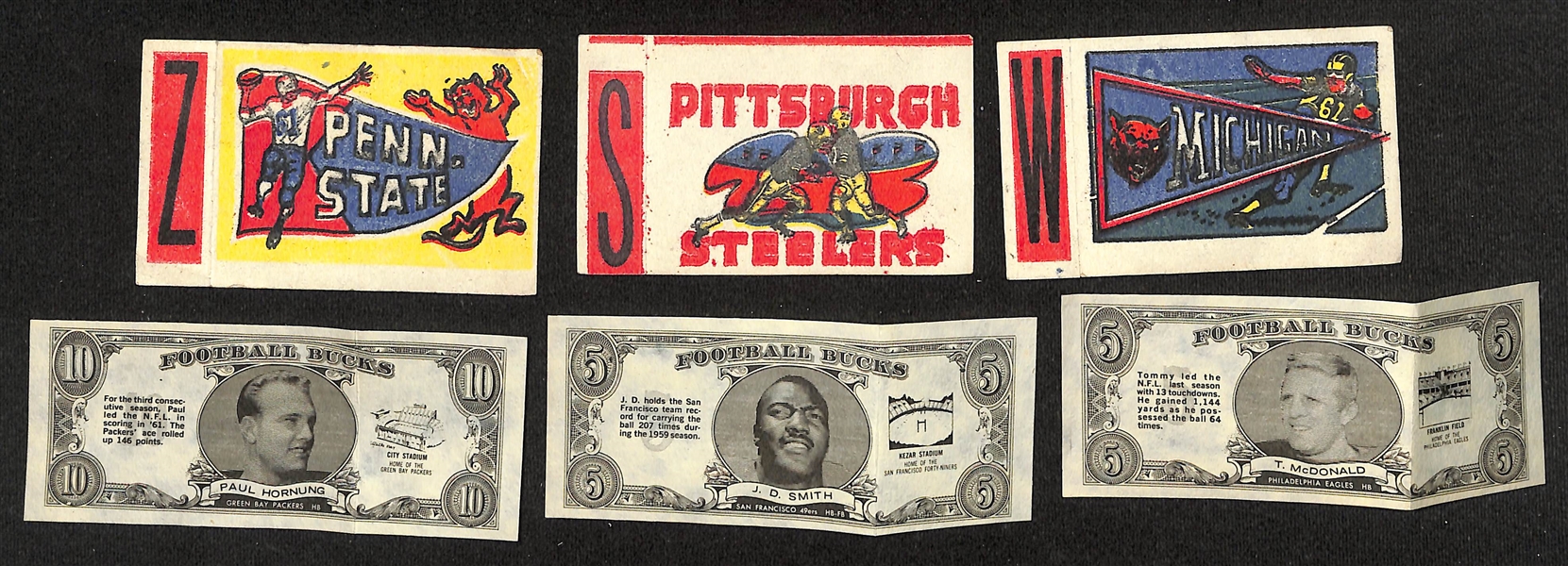 Lot of (110) 1957-'58, 1961-62 Topps & 1960-'61 Fleer Football Cards w. 1961 Fleer Sam Huff