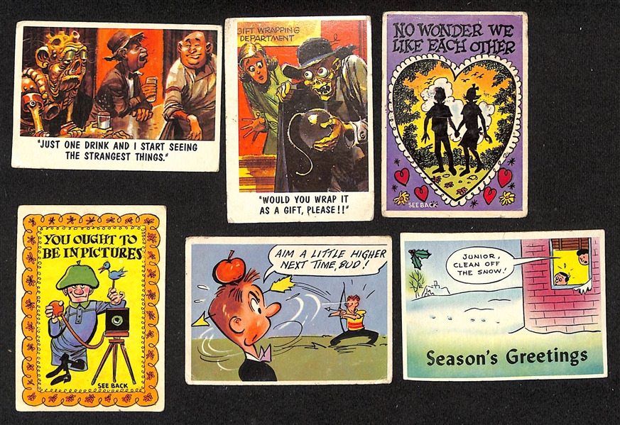 Lot of (150) Non-Sports Cards Circa 1957-1961 w. (58) 1957 Topps Isolation Booth Cards