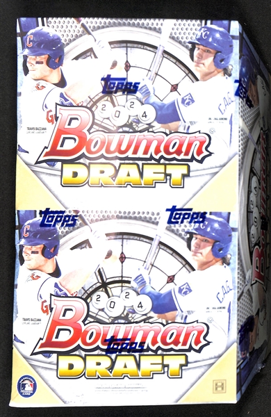 2024 Bowman Draft Super Jumbo Hobby Sealed Box (5 Autographs.  Possible Bazanna/Caglianone/Kurtz/Christian Moore and more Bowman 1st)