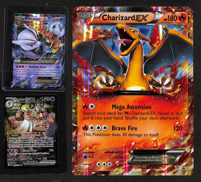 Lot of (1000+) Pokemon Cards w. Primal Groudon EX Full Art, Tyranitar Prime, M Houndoom EX Full Art, Jumbo Charizard EX