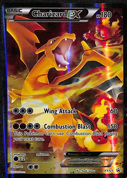 Lot of 3 Charizard EX Pokemon Cards