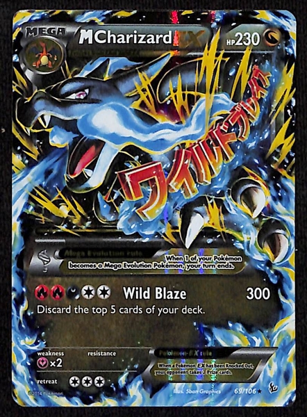 Lot of 3 Charizard EX Pokemon Cards