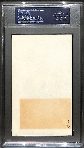Rare Baseball HOFer Willard Home Run Brown Signed Index Card - Legendary Negro League Power Hitter (1st African-American to Hit a HR in the AL)