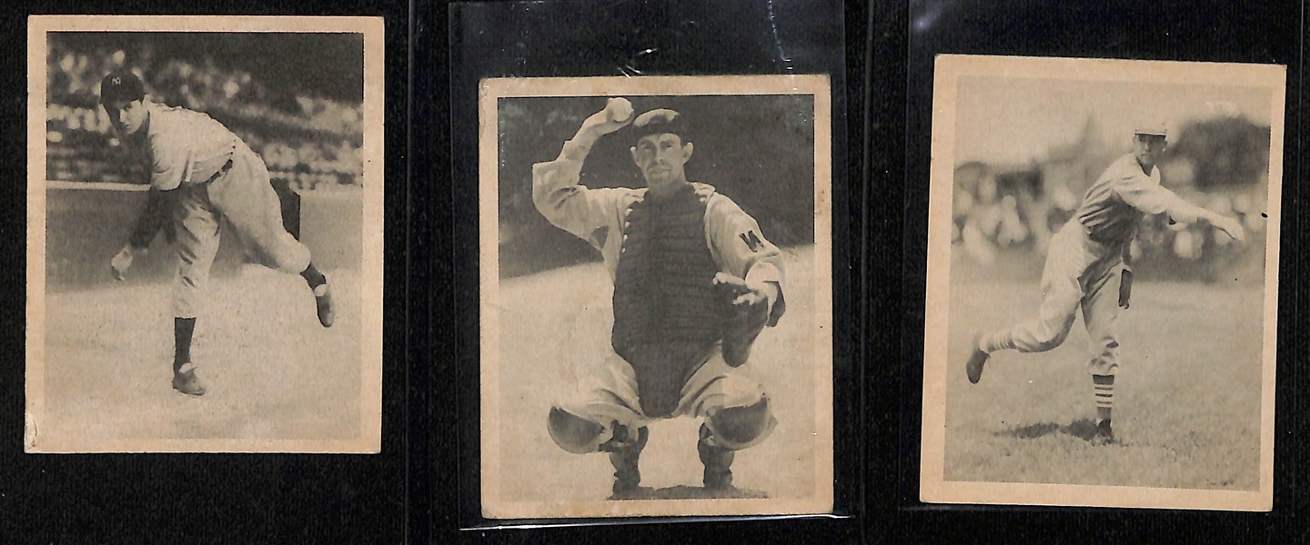 Lot of (60) 1939 Playball Cards w. Lefty Gomez & Rick Ferrell