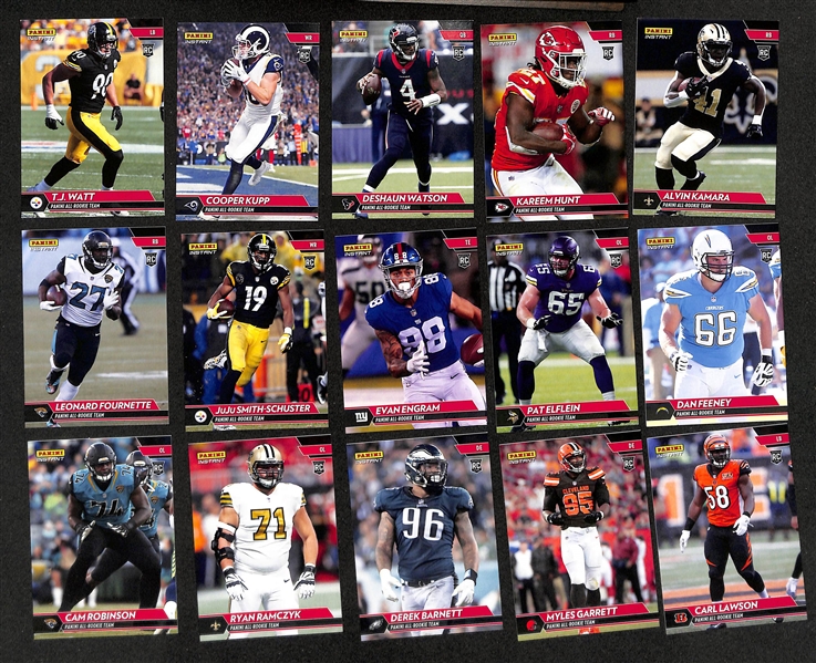 Lot of (3) Special Edition Sets - 2017 Panini Instant Eagles Superbowl Team Set (#/5714), 2017 Panini Instant All Rookie Team Set w. Kareem Hunt Auto, & 1994 National Convention Sealed 20-Card Set