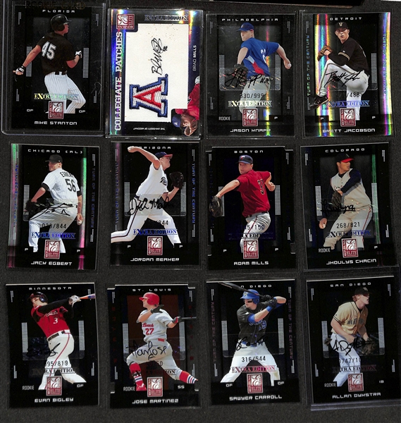 1998 Fleer Ultra Baseball Complete Base Set (Rookies) w. Many Insert Sets (Griffey Jr., Jeter, Bonds, McGwire) & Misc 2008 Donruss Elite Extra Edition cards