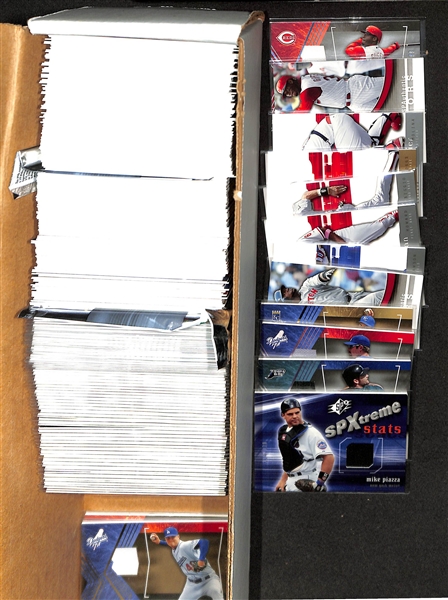 2005 UD SP Authentic Complete Set, 2005 SPx Complete Set w. (46) #d Memorabilia Cars inc. SP Authentic Ken Griffey Jr #/130, Ken Griffey Jr SPx #/99