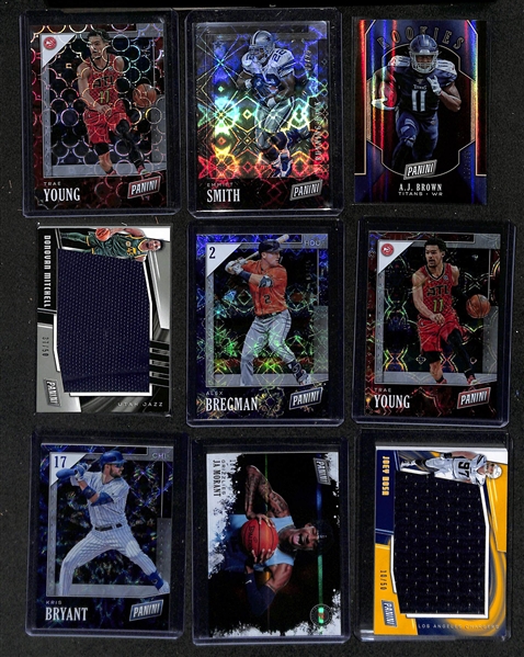 Lot of (70+) Mostly Special Edition Sports Cards Inc. Topps Now & Panini Black Friday Card w. Judge, Ohtani, and Acuna Topps Now Rookies