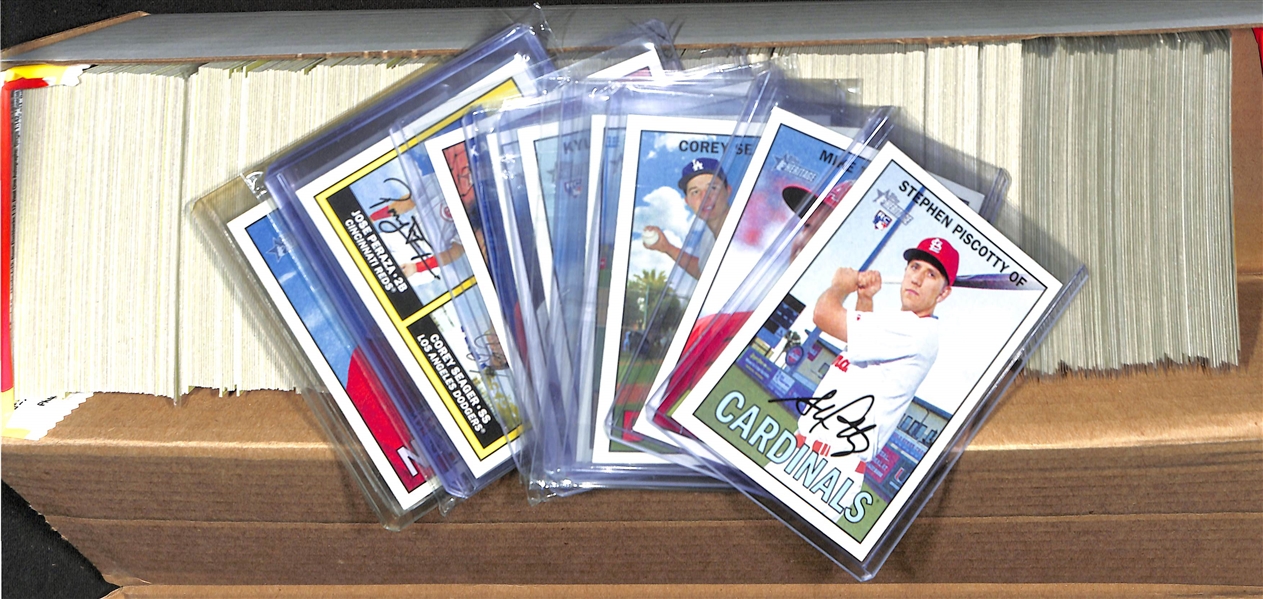 2016 Topps Heritage Complete Set of 500 cards w. Kyle Schwarber RC (#161)