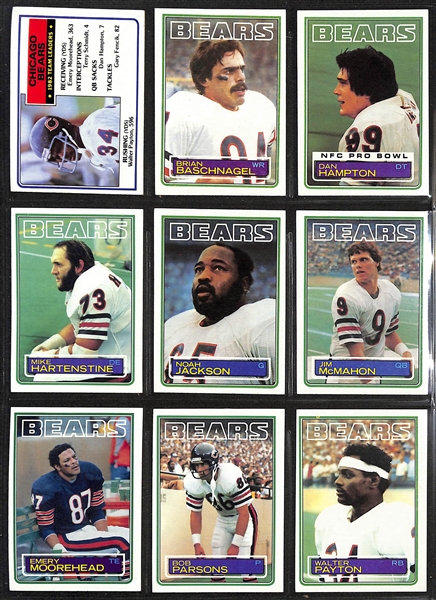 1983 & 1987 Topps Football Complete Sets w. 1983 Marcus Allen Rookie and 1987 Jim Kelly/Doug Flutie/Randall Cunningham Rookie Cards