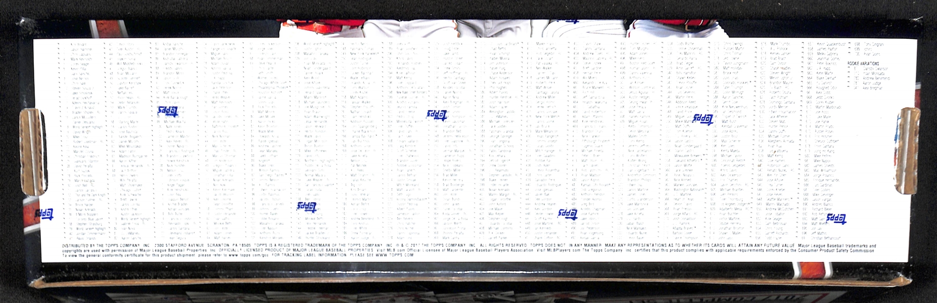 Sealed 2017 Topps Baseball Complete Set of 700 Cards w. Aaron Judge Rookie Card
