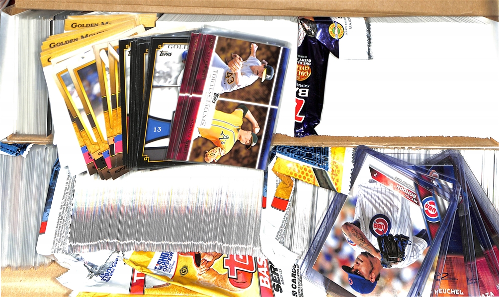 2016 Topps Baseball Series 1 & 2 Complete Set & 2012 Topps Baseball Series 1 Complete Set - Both with Additional Insert, Auto & Relic Cards