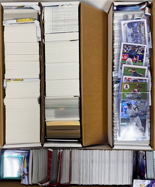 Lot of (4) Topps Baseball Sets - 2005 Updates & Highlights, 2006 Series 1 (Missing 1 Card), 2020 Series 1, 2022 Series 1 & 2 - Includes Additional Insert, Auto & Relic Cards