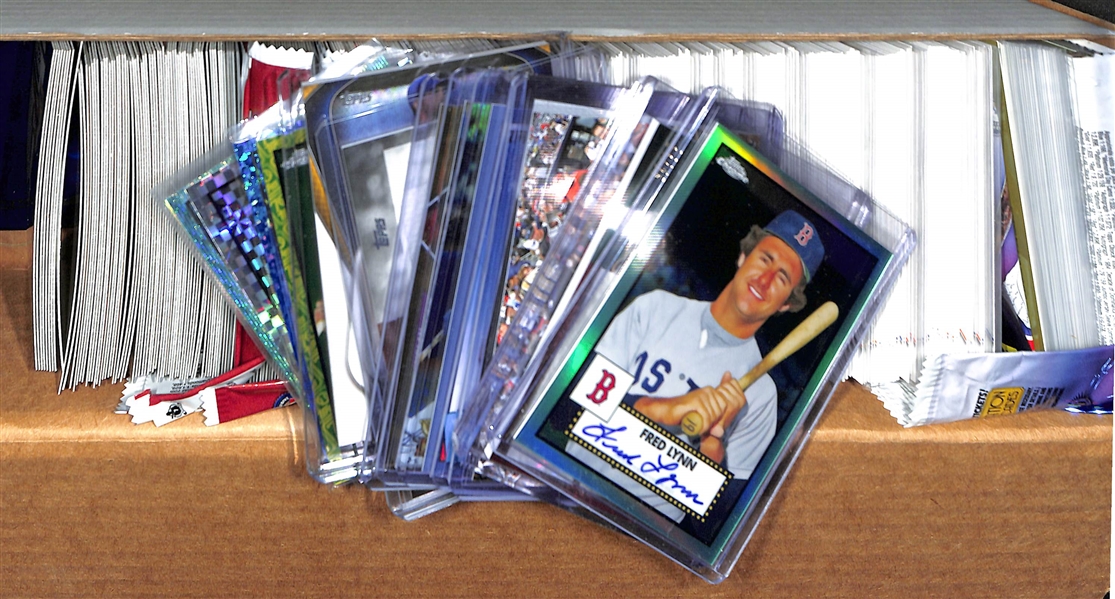 Lot of (4) Topps Baseball Sets - 2005 Updates & Highlights, 2006 Series 1 (Missing 1 Card), 2020 Series 1, 2022 Series 1 & 2 - Includes Additional Insert, Auto & Relic Cards