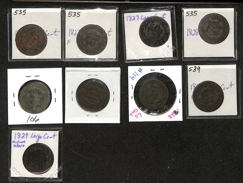 Lot of (19) 1817-1829 Matron Head Large Cents & (1) 1810 Classic Head Large Cent