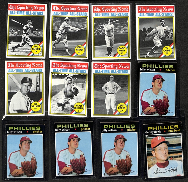 Large Collection (5-Row Box) of 1970s-Modern Baseball Cards w. 35 Autographs (Inc. Gooden & David Price), Relics, Rookies, Inserts & Common Cards (Some Sets & Partial Sets)