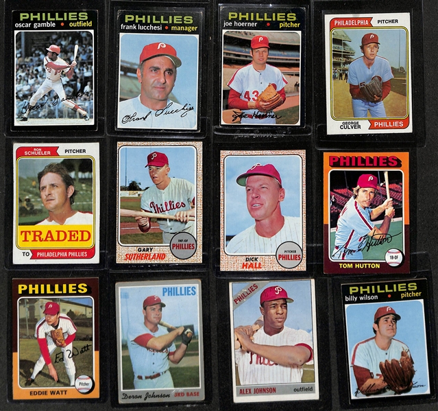 Large Collection (5-Row Box) of 1970s-Modern Baseball Cards w. 35 Autographs (Inc. Gooden & David Price), Relics, Rookies, Inserts & Common Cards (Some Sets & Partial Sets)