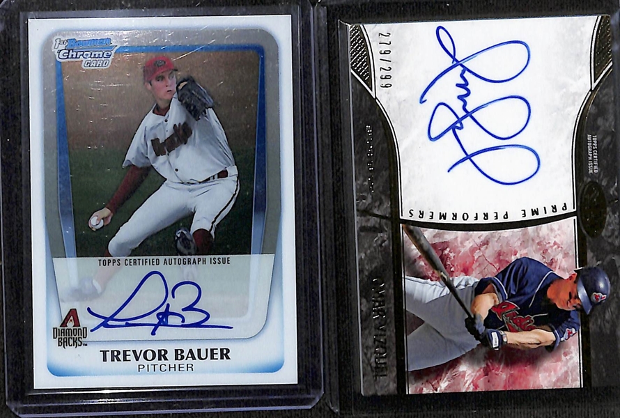 Lot of (33) Autographed Baseball Cards w. Tom Seaver & Bartolo Colon
