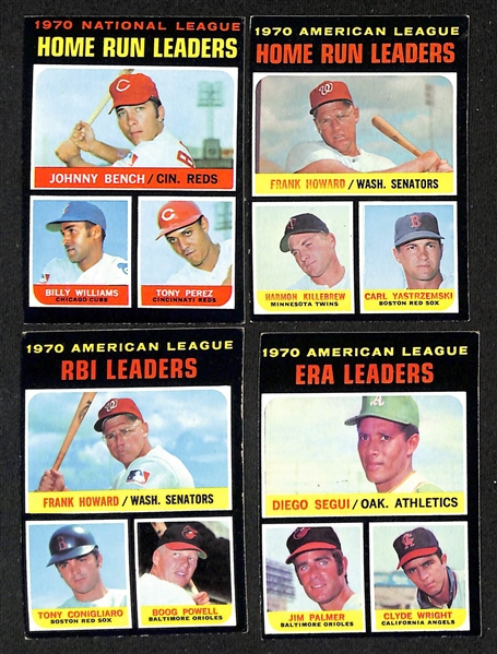 Lot of (300+) 1971 Topps Baseball Cards w. Thurmon Munson & Reggie Jackson
