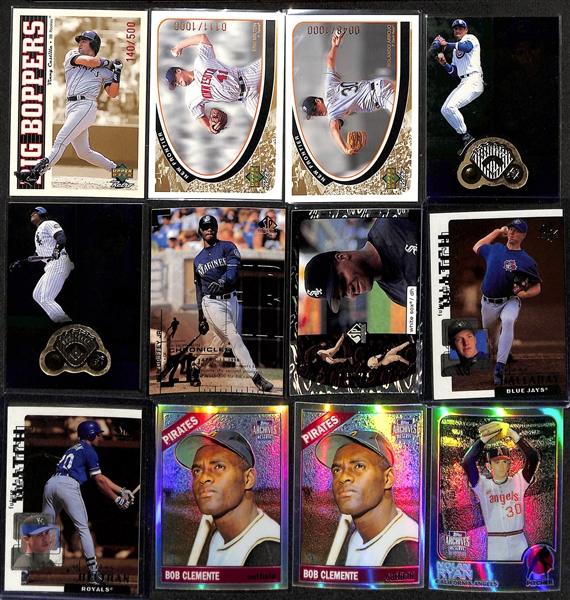 1800+ Baseball Cards (Mostly 1998-2004) w. 2004 Topps Heritage Complete Set (w. Many Variations), Inserts, HOFers, Partial Sets (Inc. Ken Griffey Jr., Ichiro, Jeter, Pujols, Nolan Ryan,  McGwire, +)