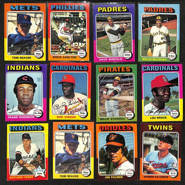 1200+ Sports Cards From 1950s-2000s w. 13 Autographs (Inc, Maury Wills), Rookies (Verlander, Molina), Relics (Thome), Inserts, Vintage Cards, +