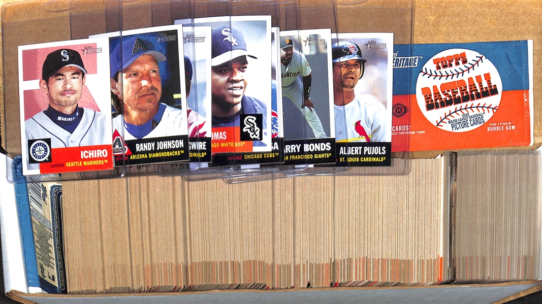 2002 Topps Heritage (1953 Topps Style) Complete Set (#1-446)