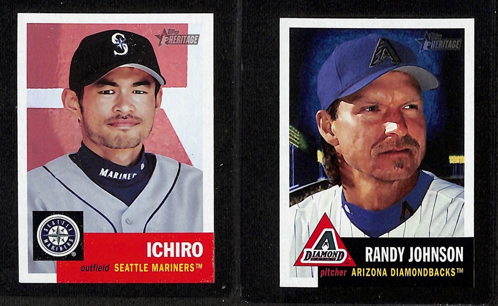 2002 Topps Heritage (1953 Topps Style) Complete Set (#1-446)